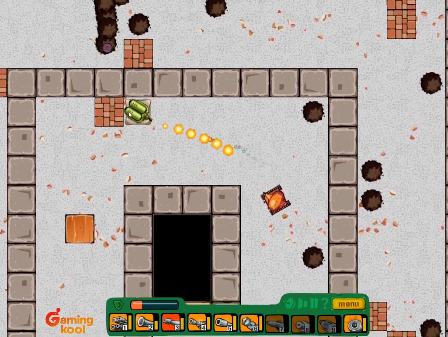 A challenging level