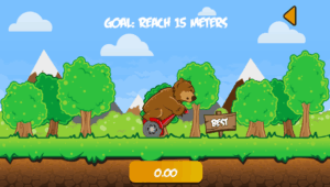 Bear On A Scooter 3
