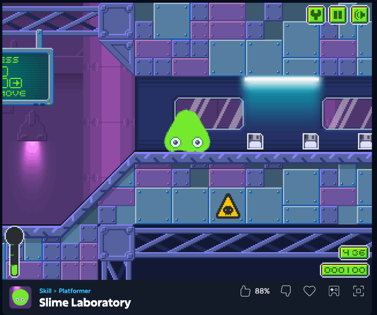 Slime Laboratory - PLay Free Game Online Now
