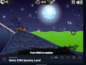 Moto X3M Spooky Land 2