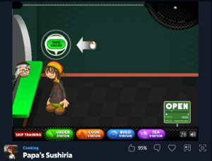 Papa’s Sushiria 1