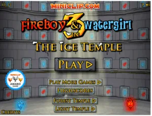 Fireboy and Watergirl 3 in The Ice Temple 1