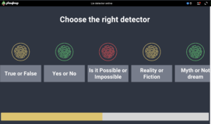 Lie Detector Test Online 3