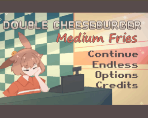 Double Cheeseburger, Medium Fries 1