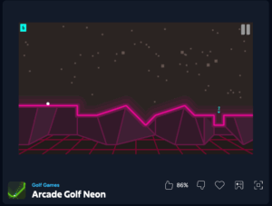 Arcade Golf Neon 1
