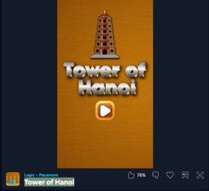 Tower of Hanoi 3